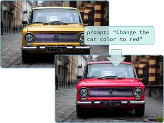 Local editing example