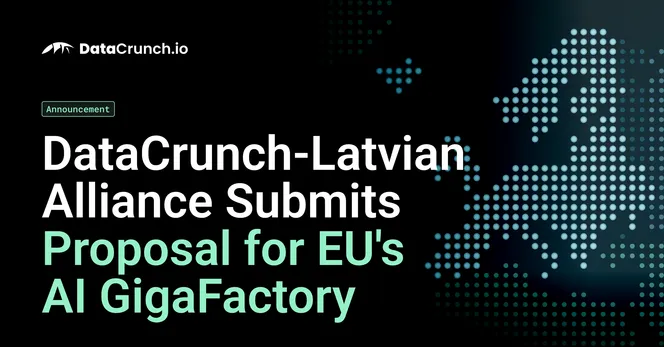 DataCrunch-Latvian Alliance Submits Proposal for EU's AI GigaFactory
