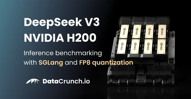 DeepSeek V3 LLM NVIDIA H200 GPU Inference Benchmarking