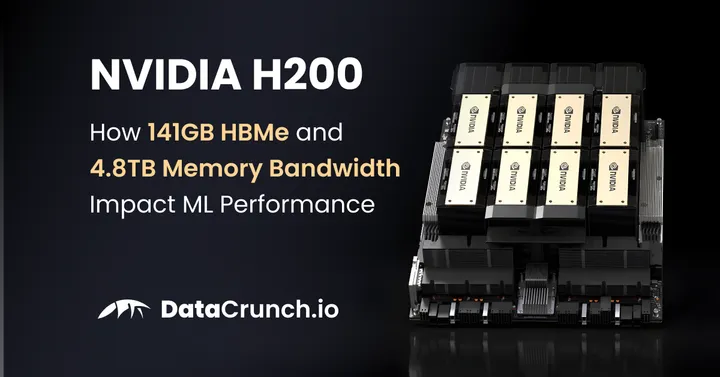 NVIDIA H200 – Wie 141GB HBM3e und 4,8TB Speicherbandbreite die ML-Leistung beeinflussen