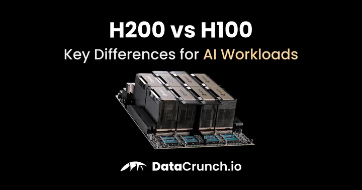 NVIDIA H200 vs H100: Hauptunterschiede für KI-Workloads